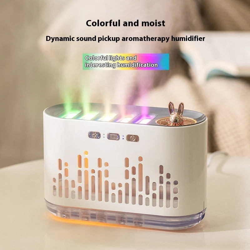 Cool Mist Humidifier Built-In Speaker & Light Show 700ml