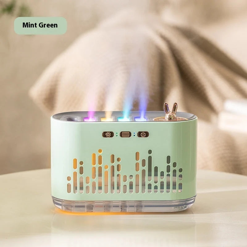 Cool Mist Humidifier Built-In Speaker & Light Show 700ml