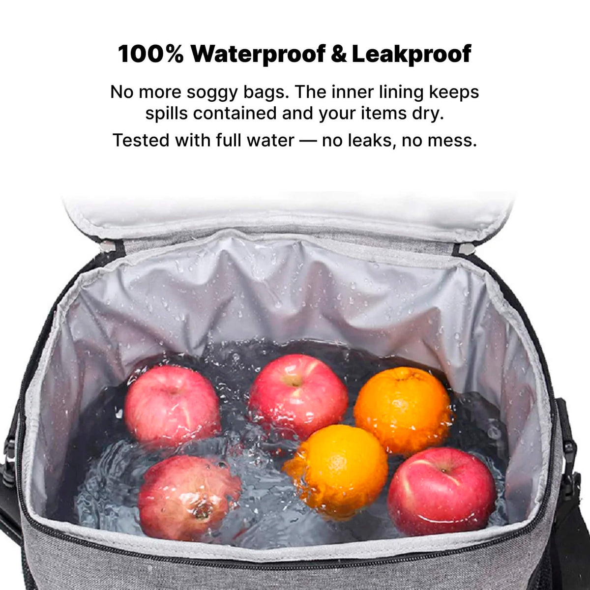 Cooler Bag 33 L Insulated & Waterproof Multiple Pockets