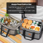 Cooler Bag Insulated 35 L Capacity Waterproof Food-Grade Lining