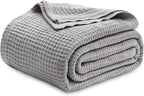 Cooling Blanket 100% Long-Staple Cotton Waffle Weave
