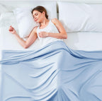 Cooling Blanket Advanced Cooling Fibers Dual-Sided Icy-Cool & Microfiber
