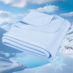 Cooling Blanket Advanced Cooling Fibers Dual-Sided Icy-Cool & Microfiber