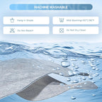 Cooling Blanket Advanced Cooling Fibers Dual-Sided Icy-Cool & Microfiber