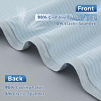 Cooling Blanket Arc-Chill Fibers Breathable Grid & Machine Washable