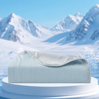 Cooling Blanket Arc-Chill Fibers Breathable Grid & Machine Washable