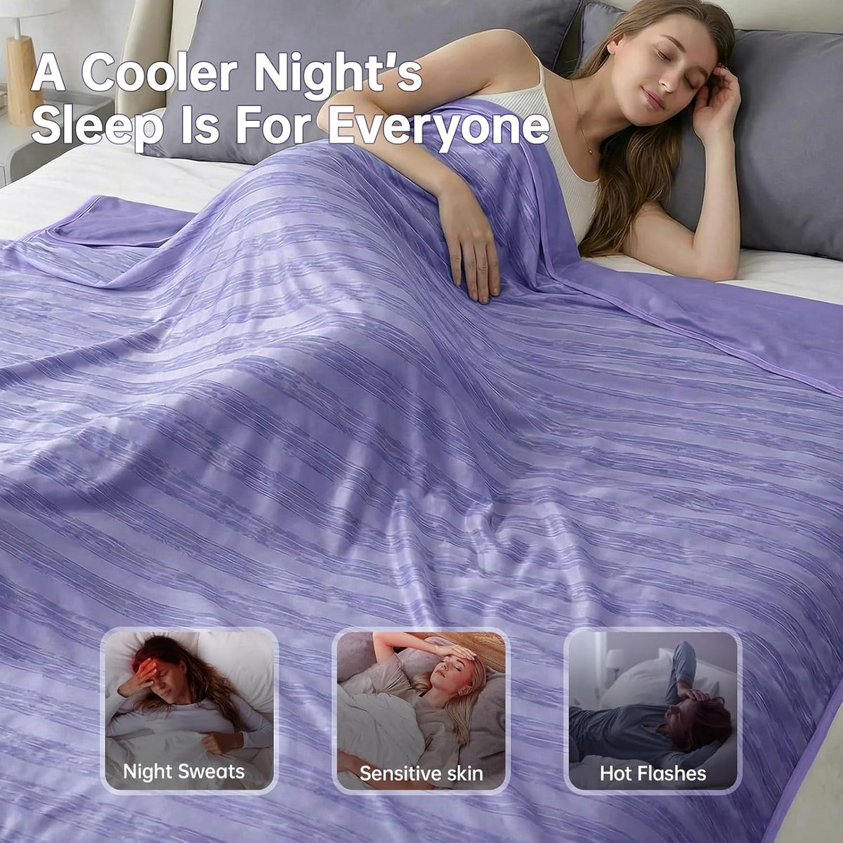 Cooling Blanket Arc-Chill Lightweight & Breathable