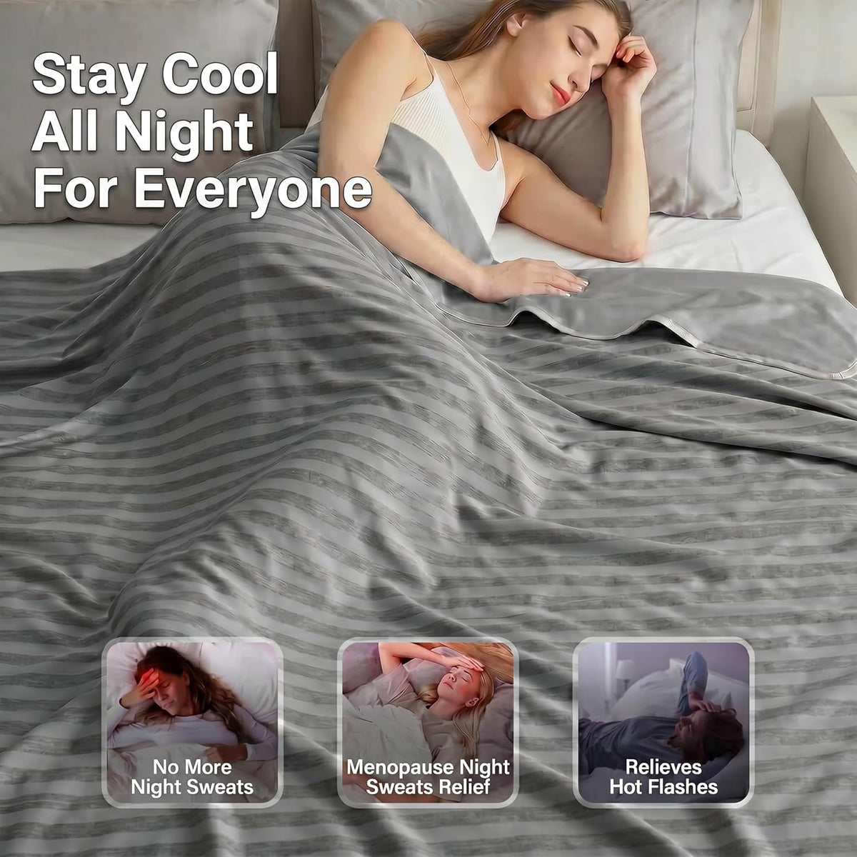 Cooling Blanket Arc-Chill Lightweight & Breathable