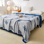 Cooling Blanket Bamboo Fiber Breathable & Machine Washable