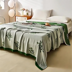 Cooling Blanket Bamboo Fiber Breathable & Machine Washable