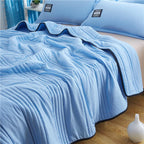 Cooling Blanket Breathable Bamboo Blend & Moisture-Wicking