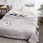 Cooling Blanket Breathable Bamboo Blend & Moisture-Wicking