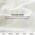 Cooling Blanket Breathable Bamboo-Cotton Diamond Waffle