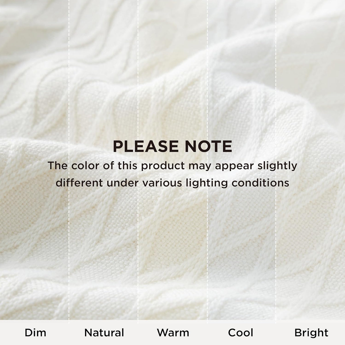 Cooling Blanket Breathable Bamboo-Cotton Diamond Waffle