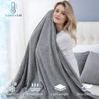 Cooling Blanket Breathable Cotton Advanced Cooling Fibers