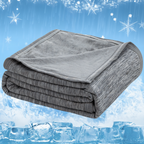 Cooling Blanket Breathable Cotton Advanced Cooling Fibers