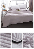 Cooling Blanket Breathable Heat-Dissipating Cotton Blend