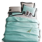 Cooling Blanket Breathable Heat-Dissipating Cotton Blend