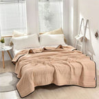 Cooling Blanket Breathable Moisture Wicking Lightweight