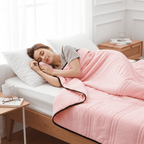Cooling Blanket Breathable Moisture-Wicking Microfiber Lining