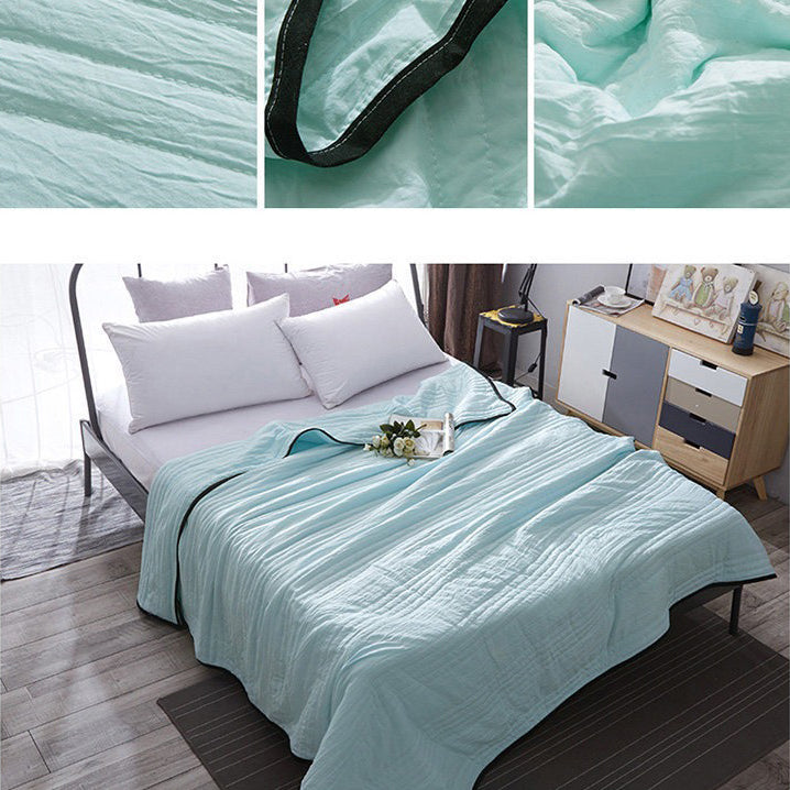 Cooling Blanket Breathable Silk-Like Skin-Friendly