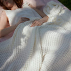 Cooling Blanket Cotton & Bamboo Moisture-Wicking