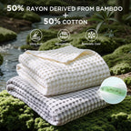 Cooling Blanket Cotton & Bamboo Moisture-Wicking