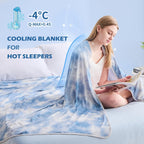 Cooling Blanket Double-Sided Arc-Chill Machine Washable