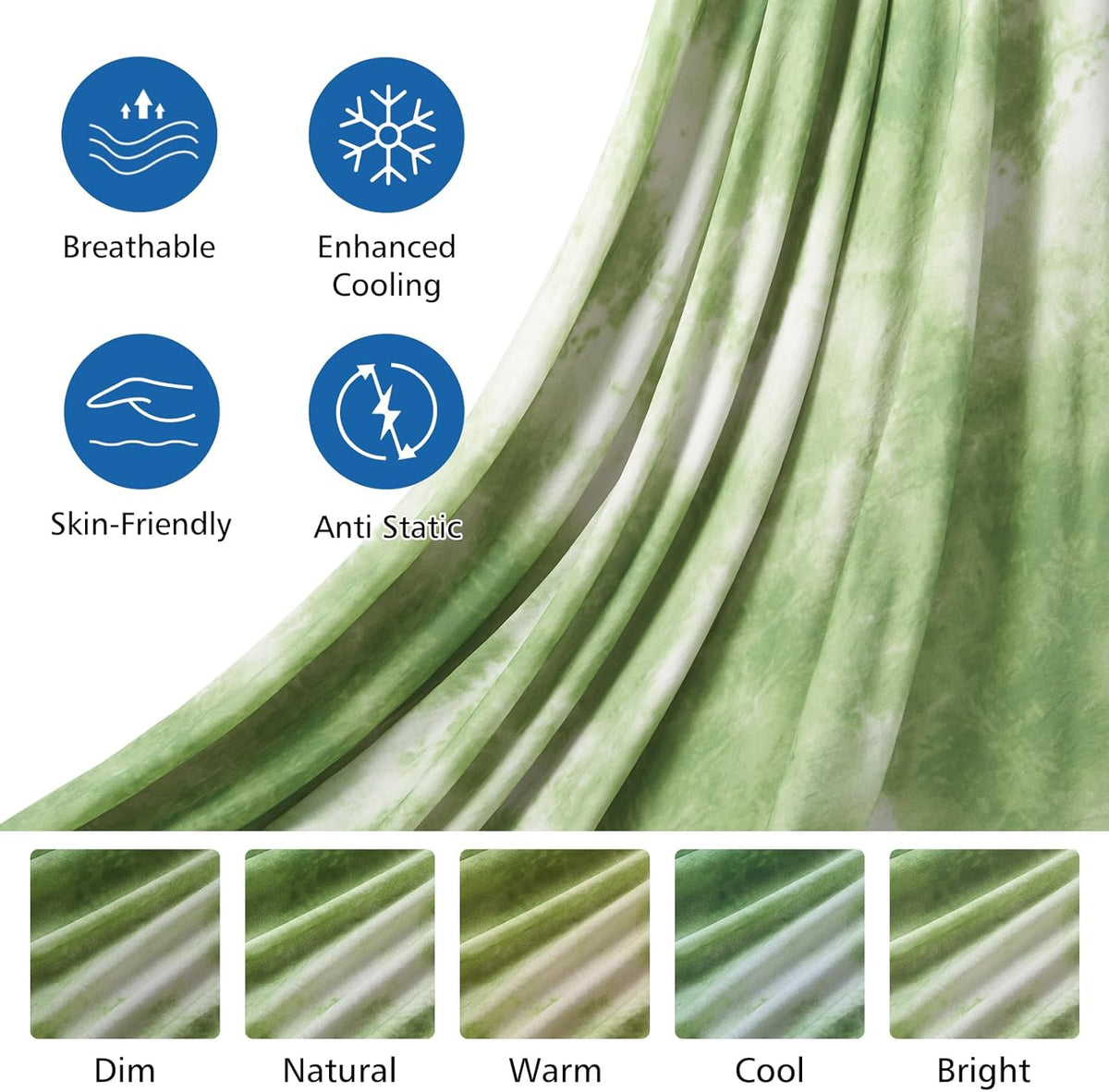 Cooling Blanket Double-Sided Arc-Chill Machine Washable