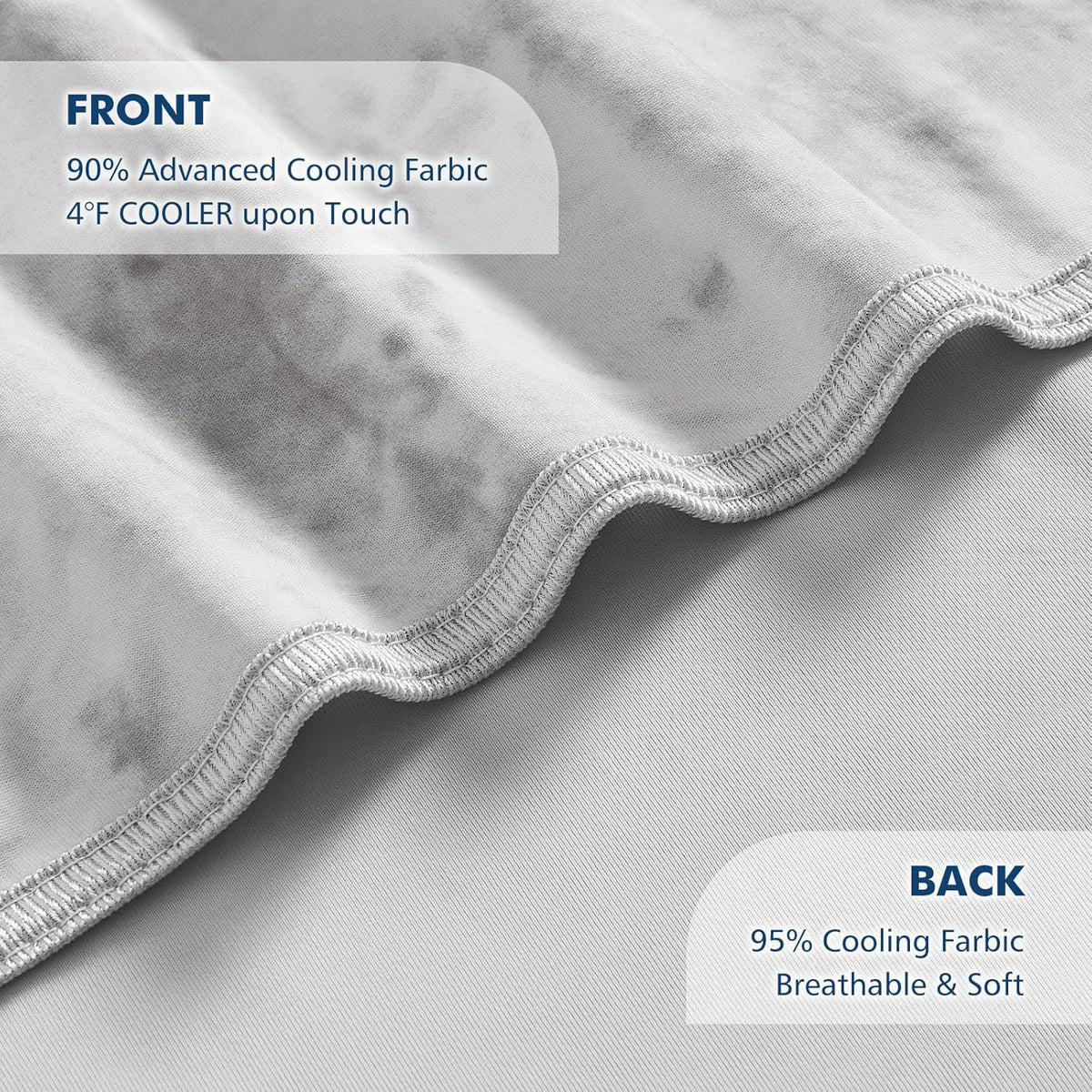 Cooling Blanket Double-Sided Arc-Chill Machine Washable