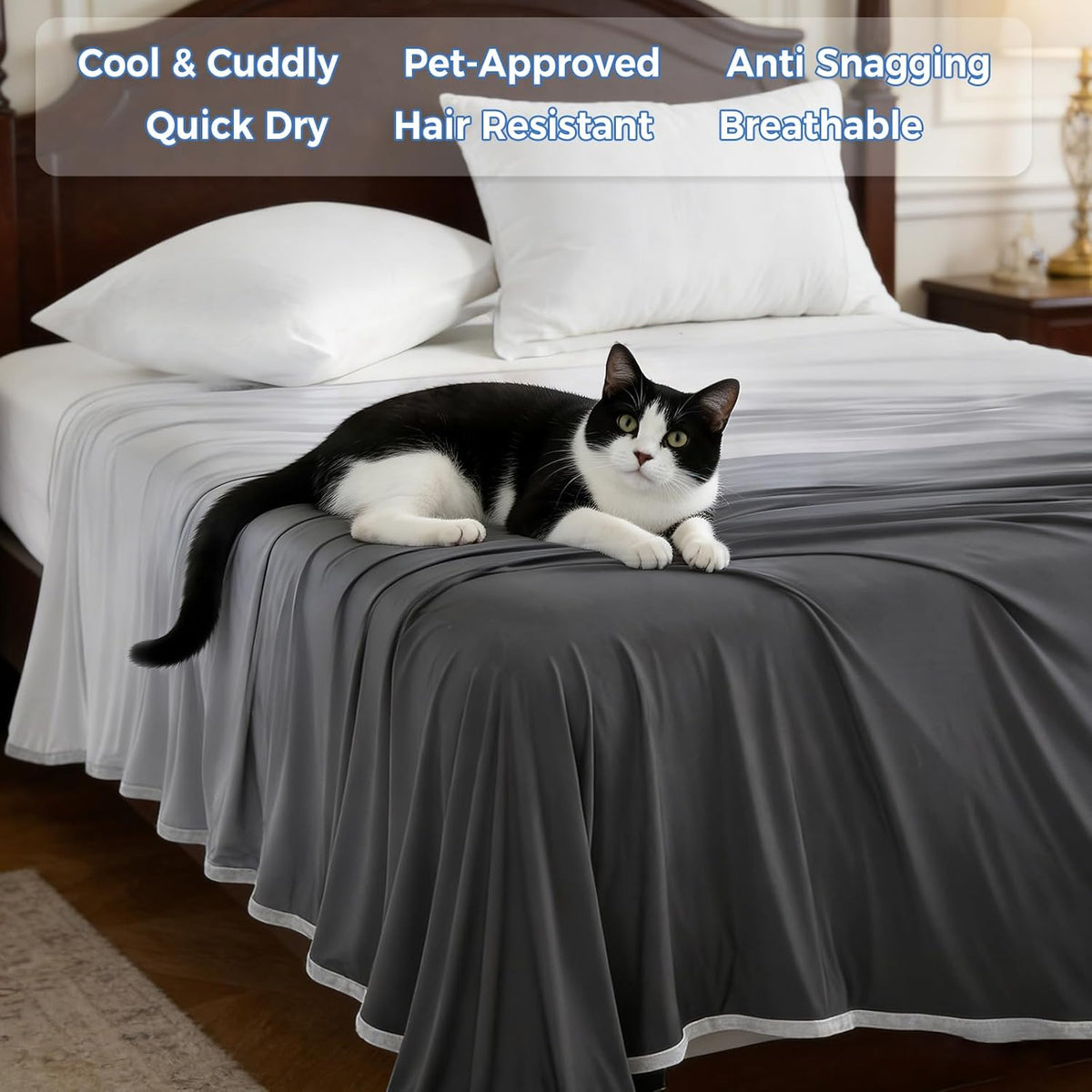 Cooling Blanket Double-Sided Arc-Chill Machine Washable