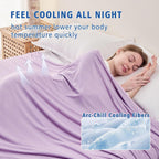 Cooling Blanket Double-Sided Arc-Chill Machine Washable