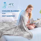 Cooling Blanket Double-Sided Arc-Chill Machine Washable