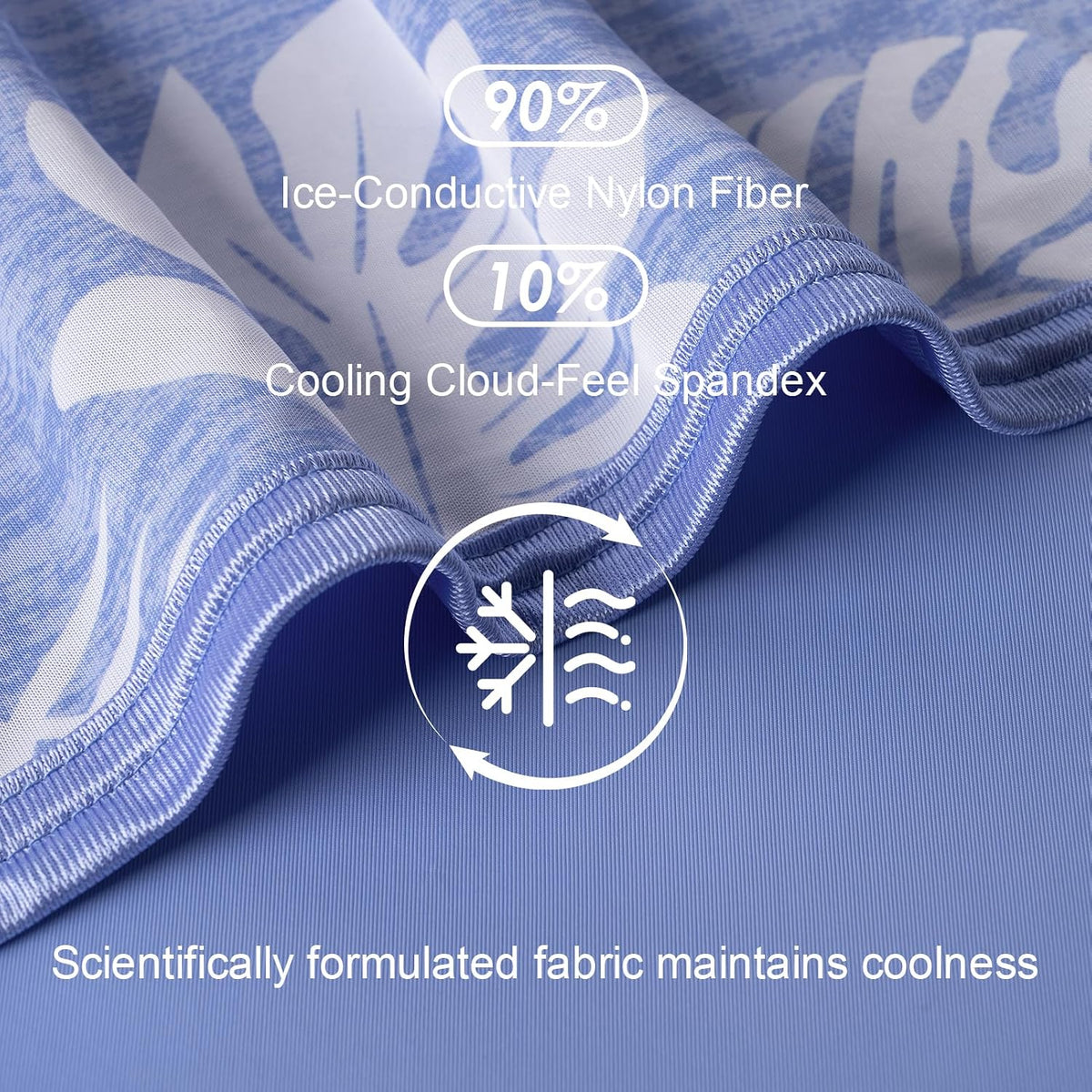 Cooling Blanket Double-Sided Breathable Fabric Lightweight & Portable