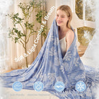 Cooling Blanket Double-Sided Breathable Fabric Lightweight & Portable