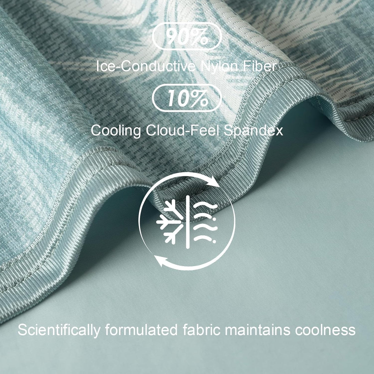 Cooling Blanket Double-Sided Breathable Fabric Lightweight & Portable