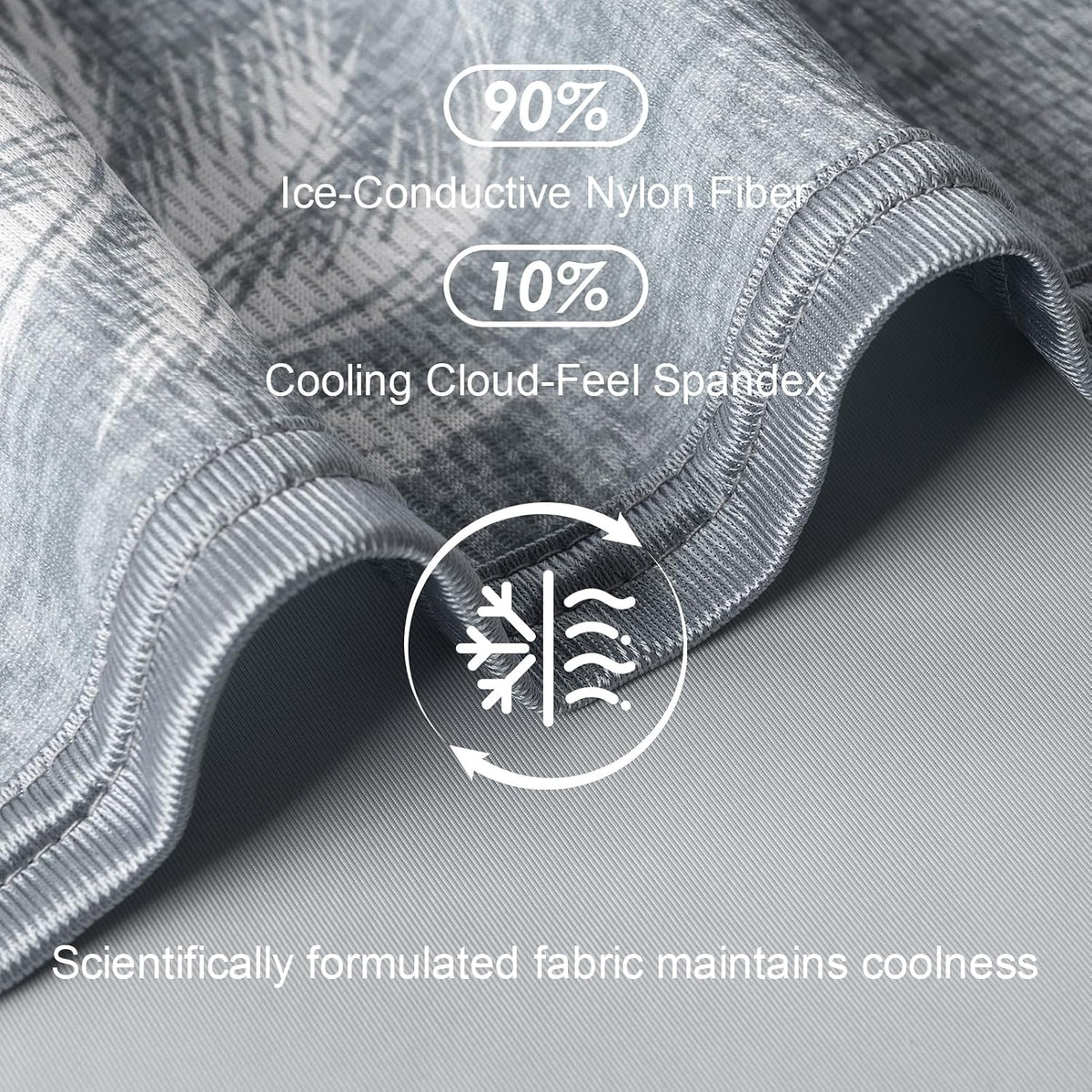 Cooling Blanket Double-Sided Breathable Fabric Lightweight & Portable