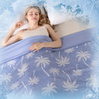 Cooling Blanket Double-Sided Breathable Fabric Lightweight & Portable