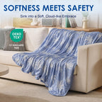Cooling Blanket Double-Sided Breathable Fabric Lightweight & Portable