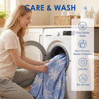 Cooling Blanket Double-Sided Breathable Fabric Lightweight & Portable