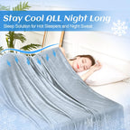 Cooling Blanket Double-Sided Breathable & Lightweight