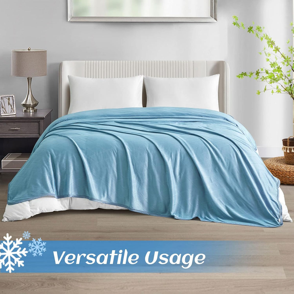 Cooling Blanket Double-Sided Breathable & Lightweight
