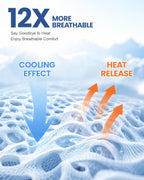 Cooling Blanket Double-Sided Breathable & Lightweight