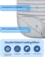 Cooling Blanket Double-Sided Breathable & Lightweight