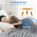 Cooling Blanket Double-Sided Breathable Lightweight