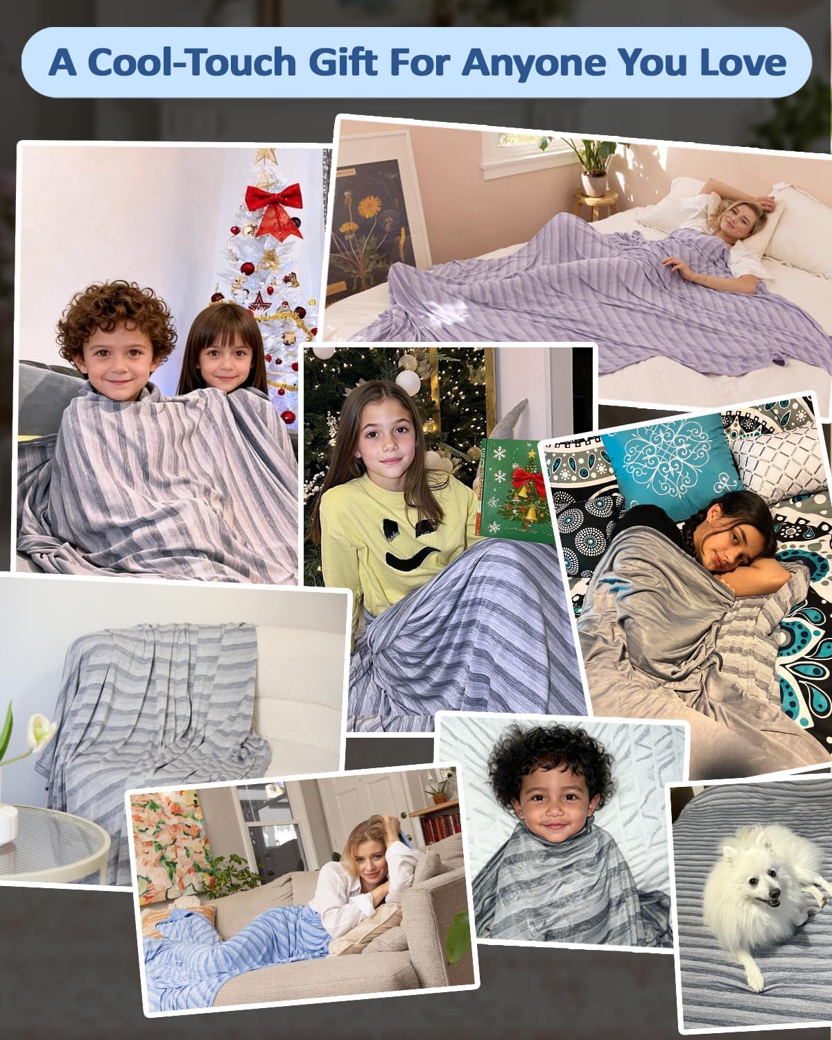 Cooling Blanket Double-Sided Breathable & Lightweight