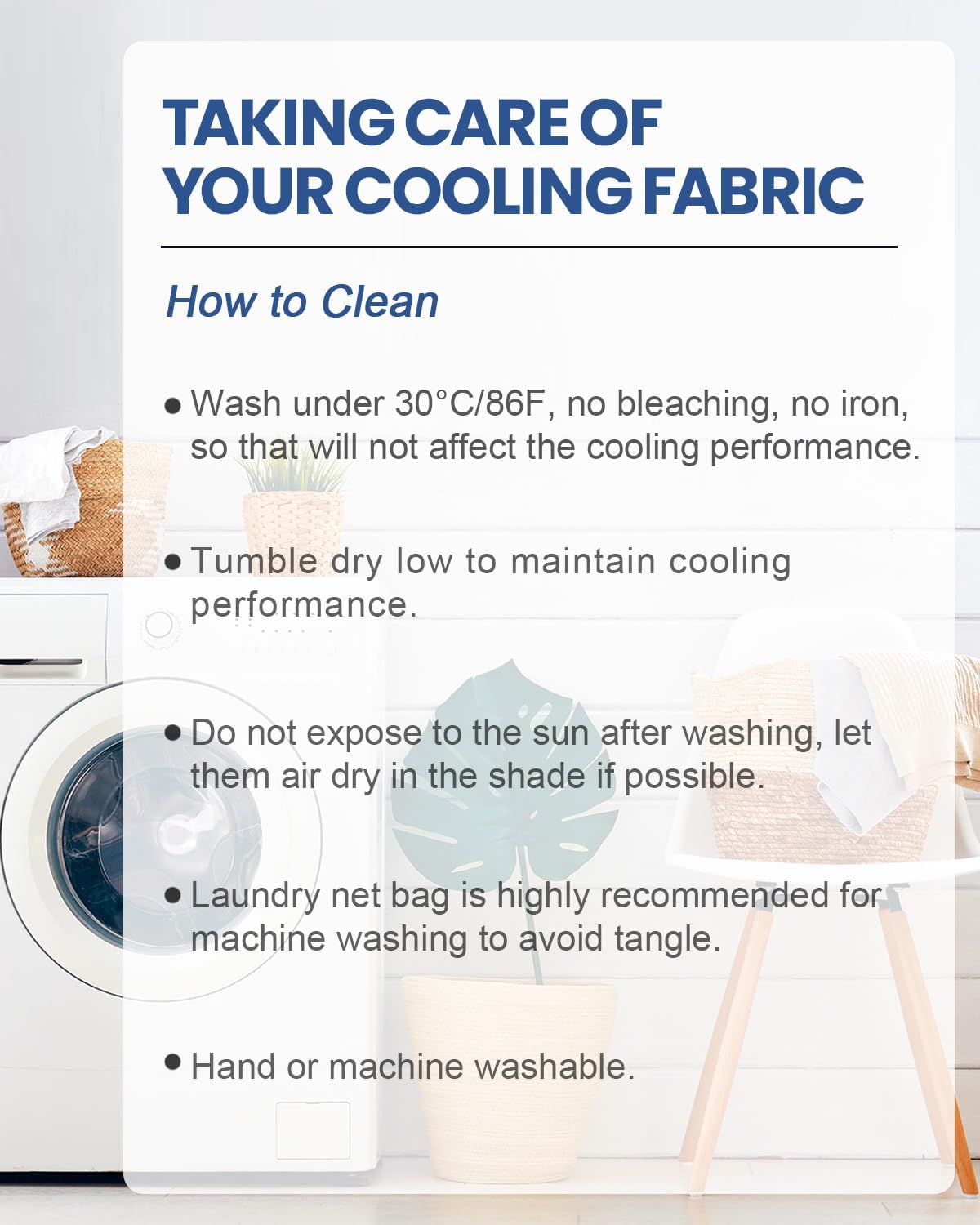 Cooling Blanket Double-Sided Breathable & Lightweight