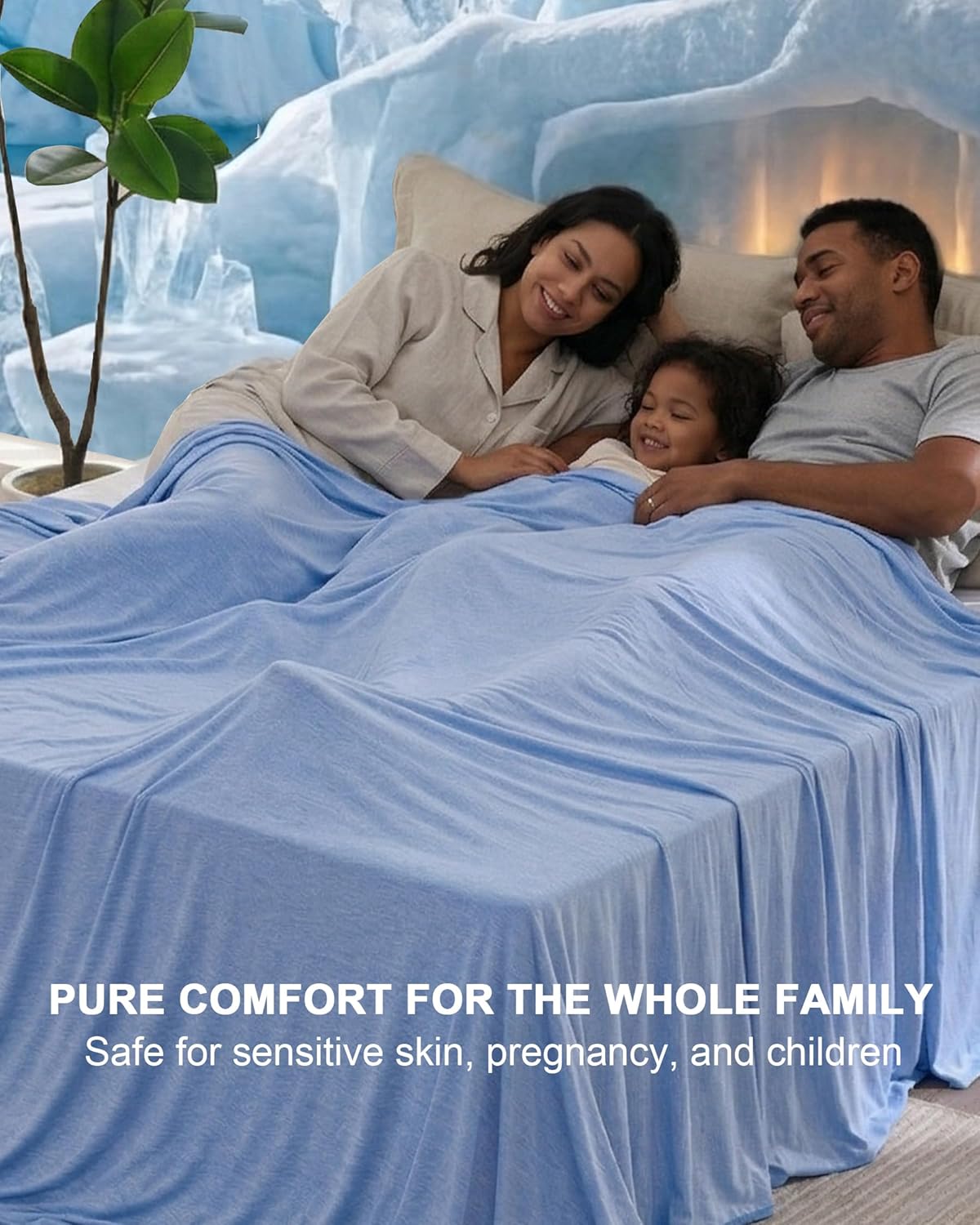 Cooling Blanket Double-Sided Breathable Q-Max Over 0.4