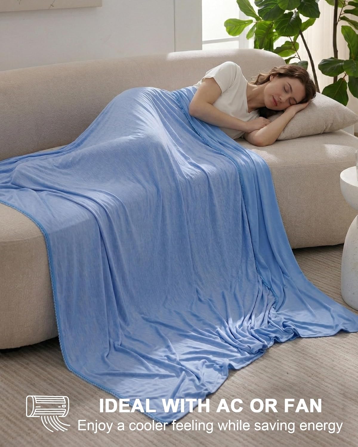 Cooling Blanket Double-Sided Breathable Q-Max Over 0.4