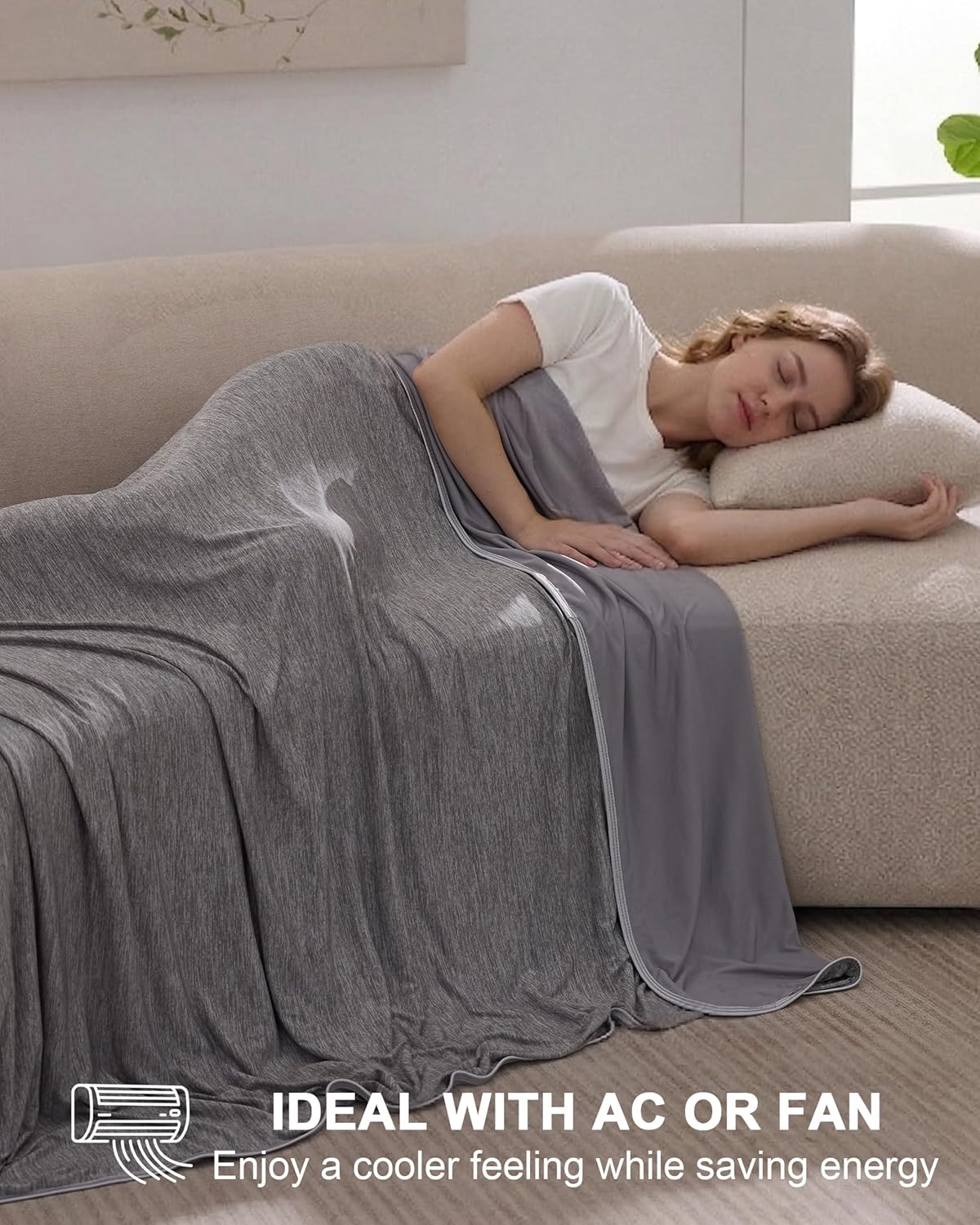 Cooling Blanket Double-Sided Breathable Q-Max Over 0.4